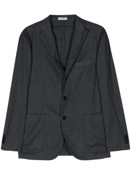 Однобортный пиджак K-Jacket Boglioli, синий