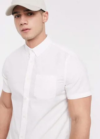 Белая оксфордская рубашка Burton Menswear-Белый