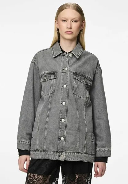 Джинсовая куртка Tika Ls Pieces, серый
