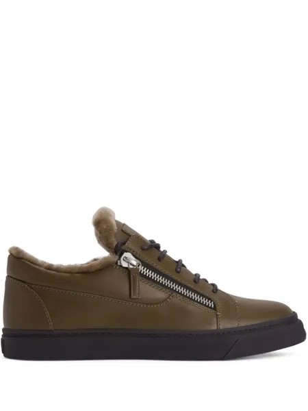 Giuseppe Zanotti кеды Frankie, зеленый