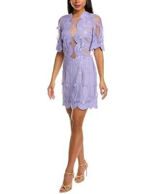 Мини-платье Elisabetta Franchi женское фиолетовое 42