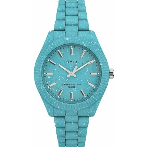 Наручные часы TIMEX Waterbury TW2V33200, голубой