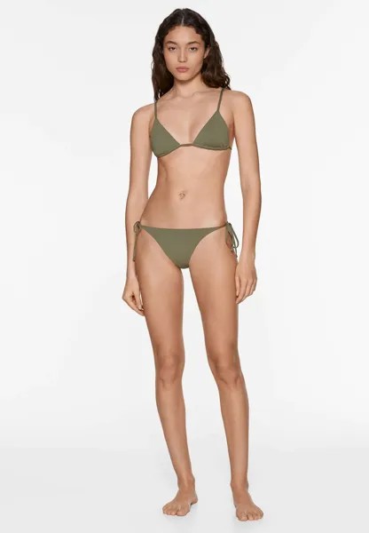 Низ бикини Soft OYSHO, крапчатый зеленый