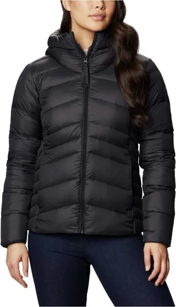 Пуховик с капюшоном Autumn Park Columbia, цвет Black/Shark
