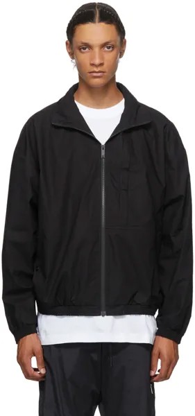 Черная спортивная куртка с логотипом Marcelo Burlon County of Milan