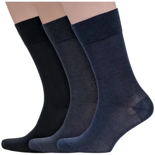 Мужские носки Sergio di Calze, 3 пары, размер 29, мультиколор