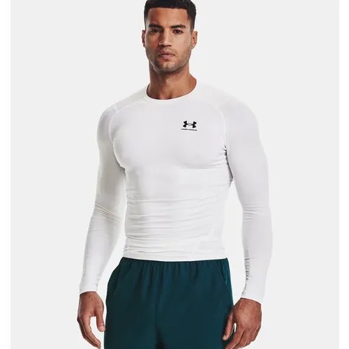 Лонгслив спортивный Under Armour HeatGear, размер M, белый