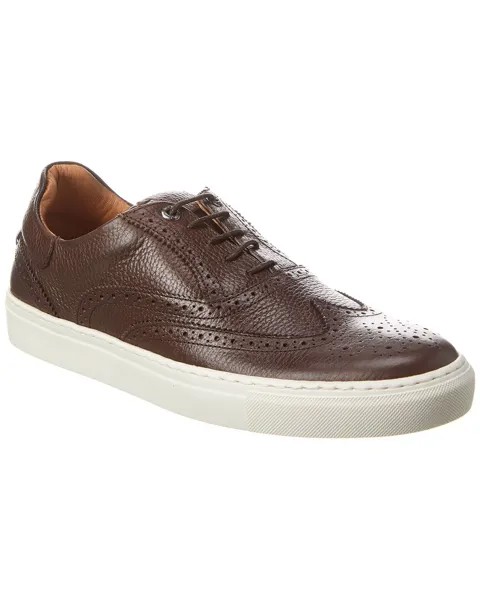 Гибридные кожаные кроссовки Ted Baker Dentong Brogue, коричневый
