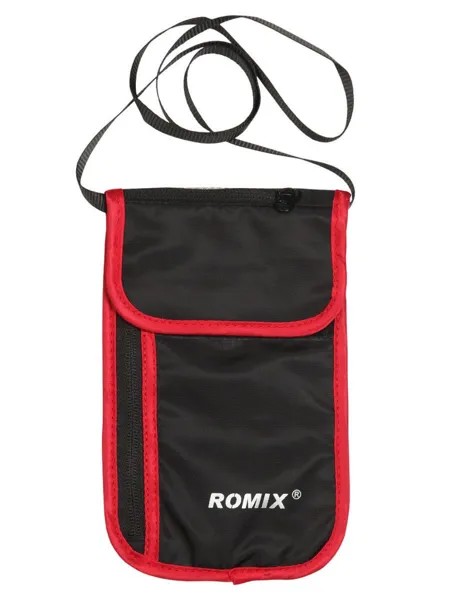 Кошелек унисекс Romix RH70 red-black