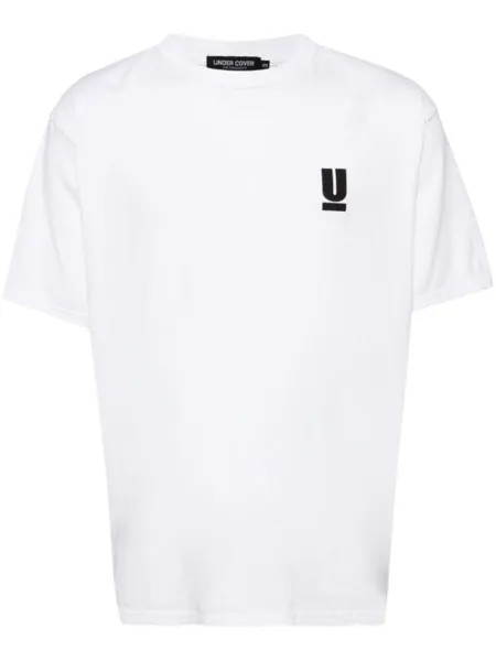 Undercover футболка с логотипом, белый