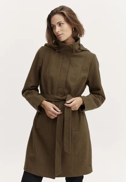 Классическое пальто Fransa, оливковый