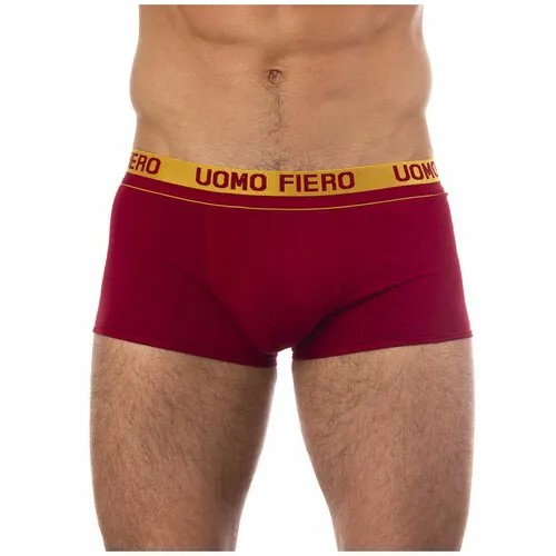 Трусы Uomo Fiero, размер 50, красный