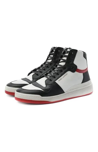 Кожаные кеды SL24 Saint Laurent