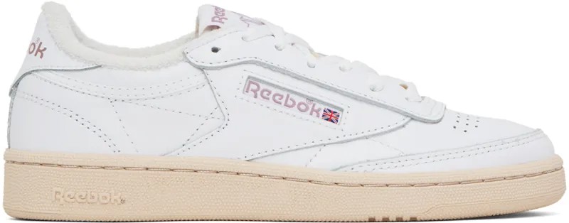 Белые кроссовки Reebok Classics Club C 85