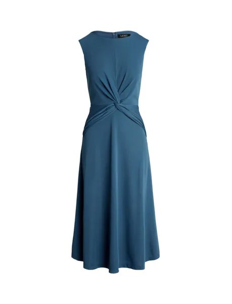 Платье из джерси Lauren Ralph Lauren, синий