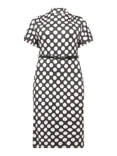 Платье Karen Millen, черно-белый