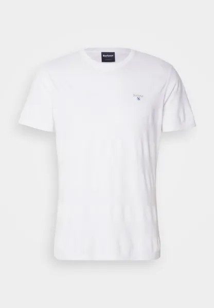 Футболка с набивным рисунком Stenton Barbour, белая
