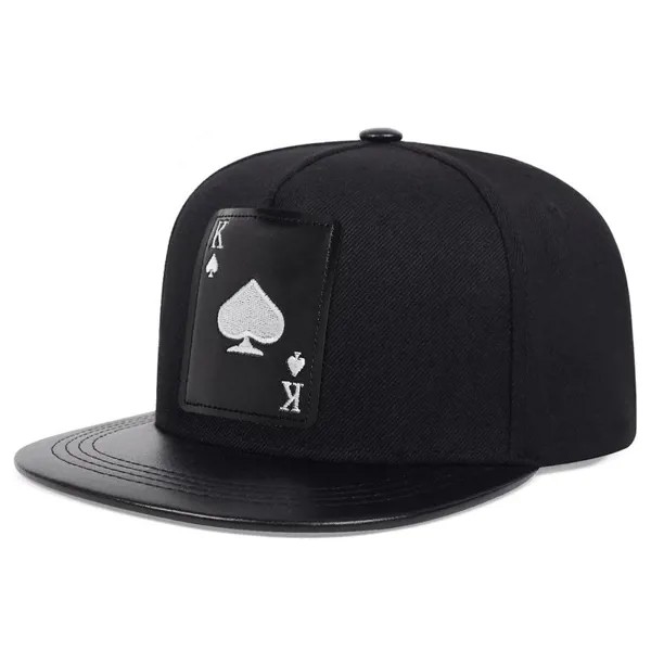 Новый хип-хоп бейсболка покер персонализированная шляпа мужчины женщины Snapback hats открытый дальнобойщик кепки солнечные шляпы