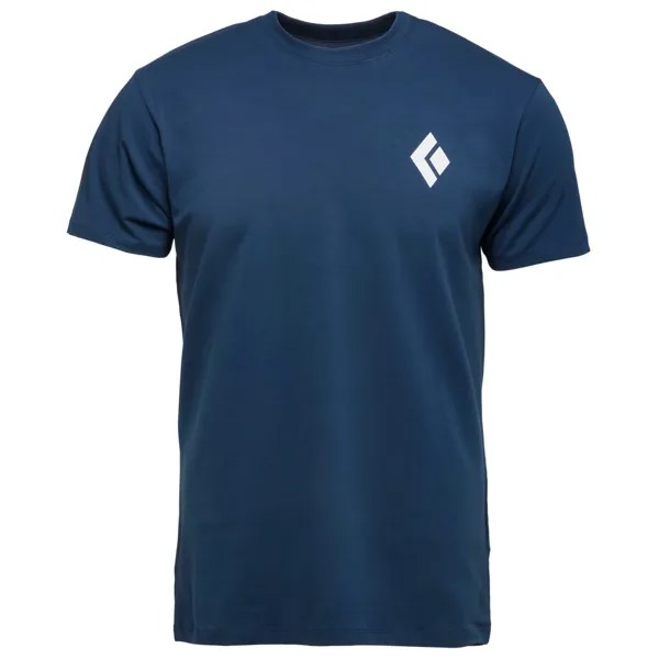 Футболка Black Diamond S/S Equipment For Alpinist Tee, цвет Indigo
