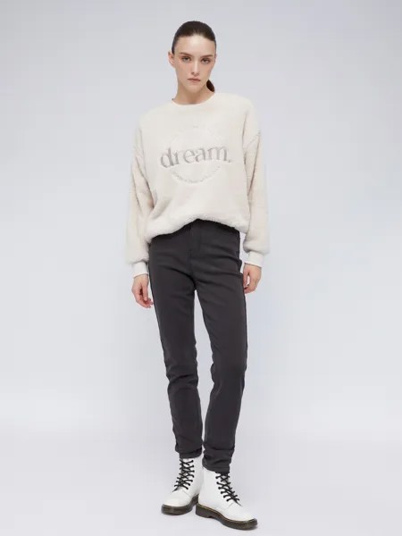 Утеплённые джинсы Skinny с флисом