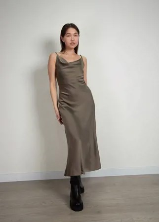 Платье женское (B) STOLNIK 005 (M, Оливковый)