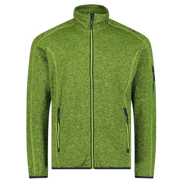 Толстовка CMP 30H5887 Jacket Knitted, зеленый