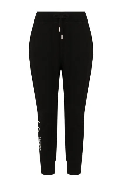 Спортивные брюки женские DSquared2 129212 черные 2XS