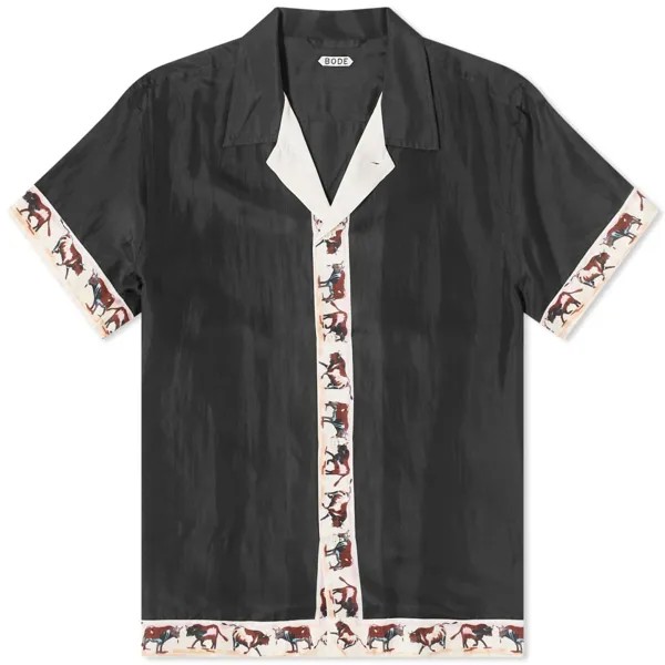 Рубашка для отдыха Bode Tareau, черный