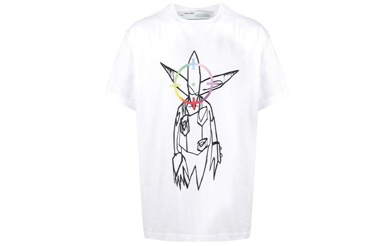 Футболка X Futura Oversize Fit Alien Off-White
