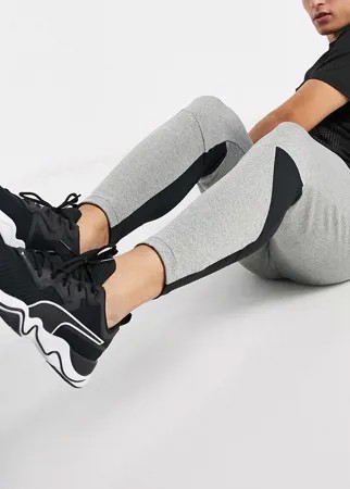 Серые меланжевые джоггеры Puma Training-Серый