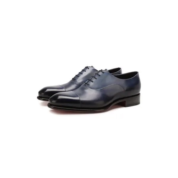 Кожаные оксфорды Santoni