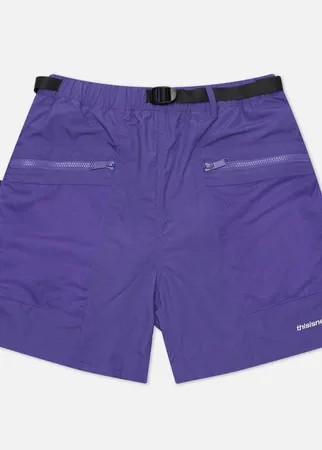 Мужские шорты thisisneverthat Mesh Zip Pocket, цвет фиолетовый, размер L