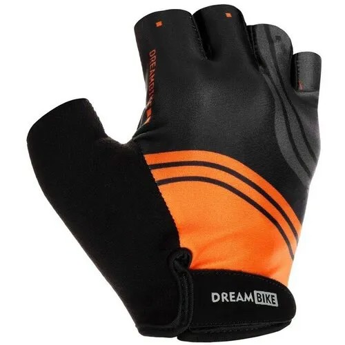 Перчатки Dream Bike, оранжевый, черный