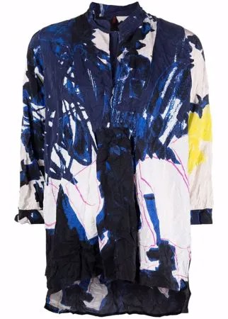 Daniela Gregis блузка с абстрактным принтом