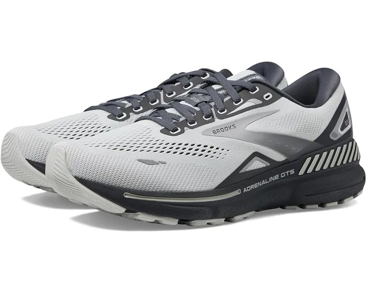 Кроссовки Brooks Adrenaline GTS 23, цвет Oyster/Ebony/Alloy