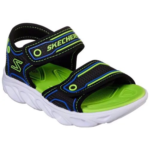 Сандалии SKECHERS 90522L-BBLM HYPNO-SPLASH для мальчика, цвет зеленый, размер 33