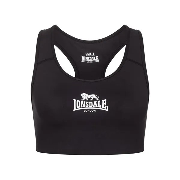 Спортивный топ Lonsdale Wardour, черный