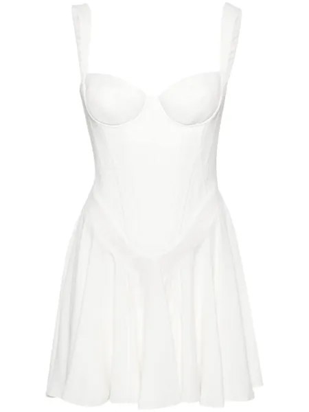 Dsquared2 платье мини Deena, белый