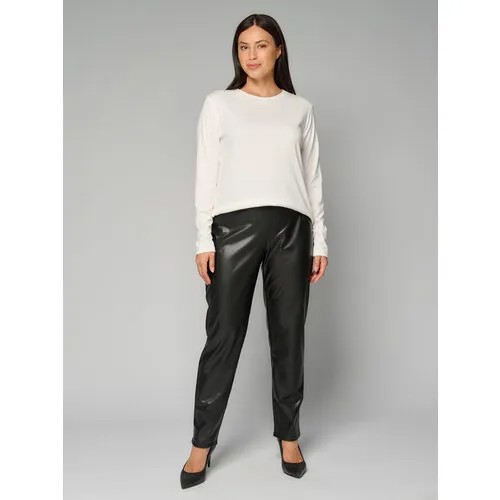 Брюки дудочки maxroses, размер 60, black