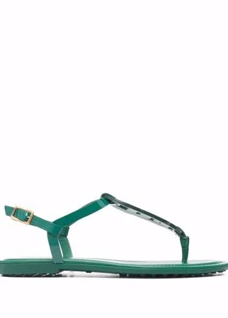 Tod's interlocking thong sandals