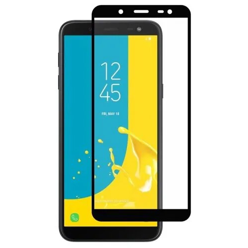 Защитное стекло 5D SG для Samsung Galaxy J6 2018 черное