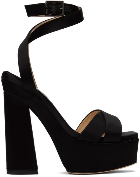 Черные туфли Gaia на 140 каблуках Jimmy Choo