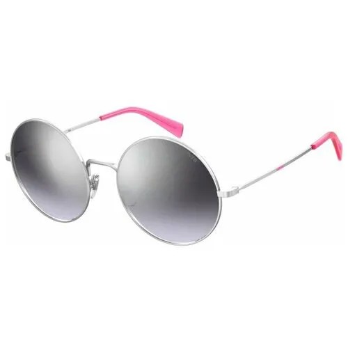 Солнцезащитные очки Levi's, серебряный, серый