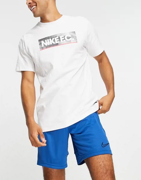 Белая футболка с сезонным принтом Nike Football F.C.-Белый