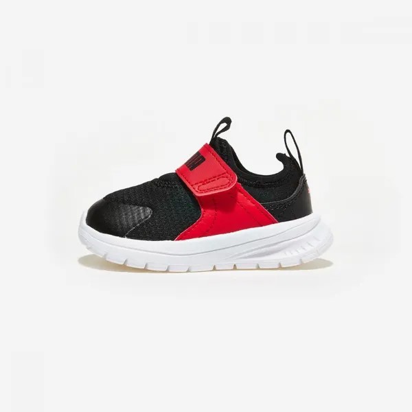 Слипоны Puma Evolve для младенцев (PUMA Black-For All Time Red-PUMA White)