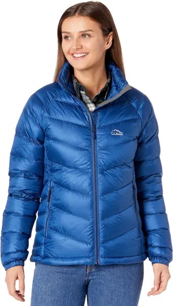 Куртка L.L.Bean Petite Ultralight 850 Down Jacket, цвет Ocean Blue