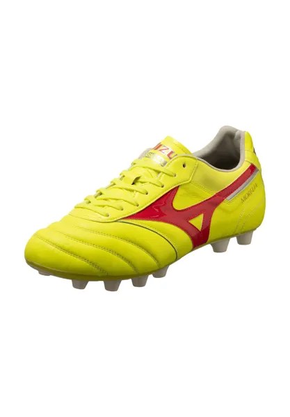 Бутсы футбольные Morelia II Elite FG мужские Mizuno, цвет Gelb Rot