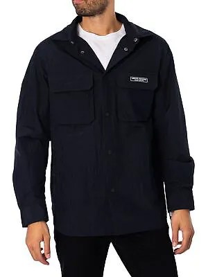 Мужская легкая куртка Armani Exchange Box Logo, черная