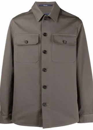 Drumohr куртка-рубашка на пуговицах