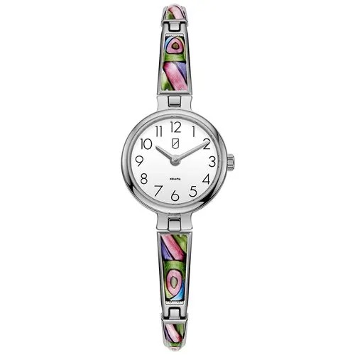 Наручные часы Flora Часы наручные Flora 1704B1B1-21, серебряный